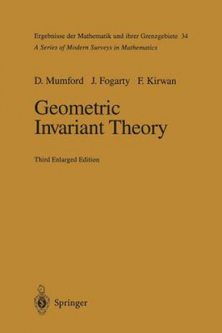 Kniha Geometric Invariant Theory David Mumford