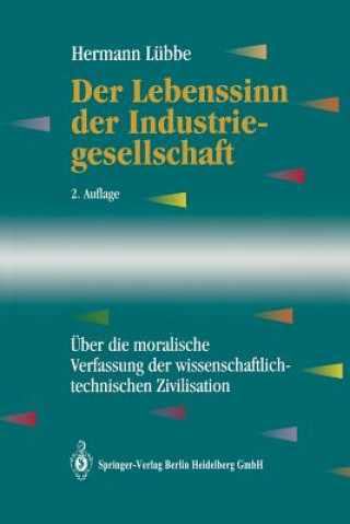 Kniha Der Lebenssinn Der Industriegesellschaft Hermann Lübbe