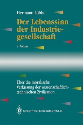 Book Der Lebenssinn Der Industriegesellschaft Hermann Lübbe