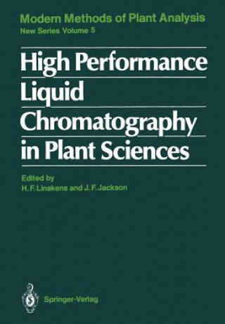 Carte High Performance Liquid Chromatography in Plant Sciences Hans-Ferdinand Linskens
