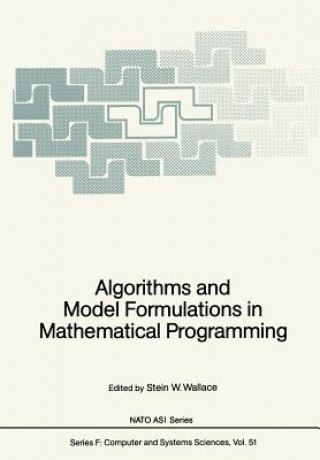 Carte Algorithms and Model Formulations in Mathematical Programming Stein W. Wallace