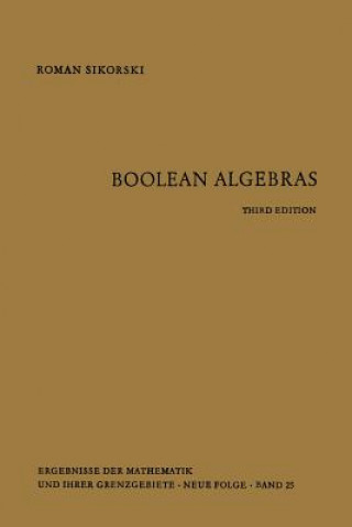 Kniha Boolean Algebras, 1 Roman Sikorski