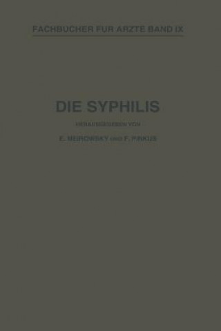 Knjiga Die Syphilis NA Wassermann