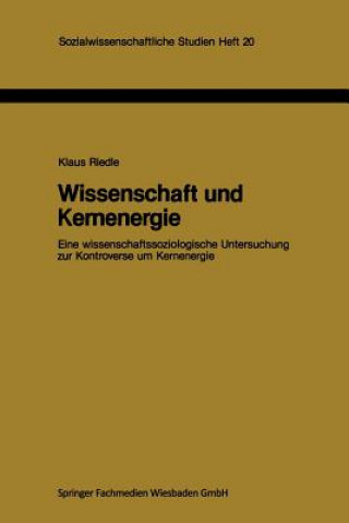 Knjiga Wissenschaft Und Kernenergie Klaus Riedle