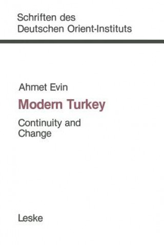 Könyv Modern Turkey: Continuity and Change Ahmet Evin
