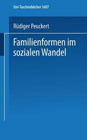 Book Familienformen Im Sozialen Wandel Rüdiger Peuckert