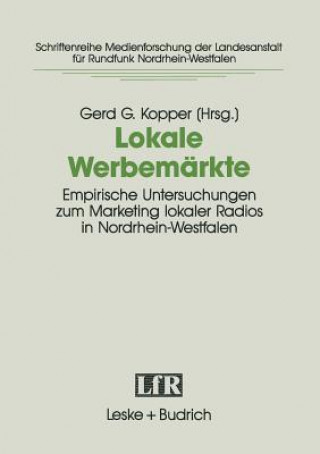 Kniha Lokale Werbemarkte Gerd G. Kopper
