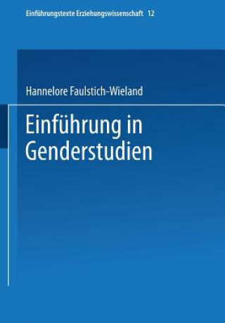 Książka Einf hrung in Genderstudien Hannelore Faulstich-Wieland