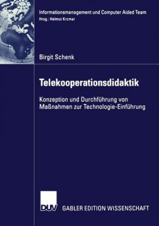 Knjiga Telekooperationsdidaktik Birgit Schenk