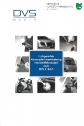Kniha Fachgerechte Karosserie-Instandsetzung an Kraftfahrzeugen nach DVS 1110-3 