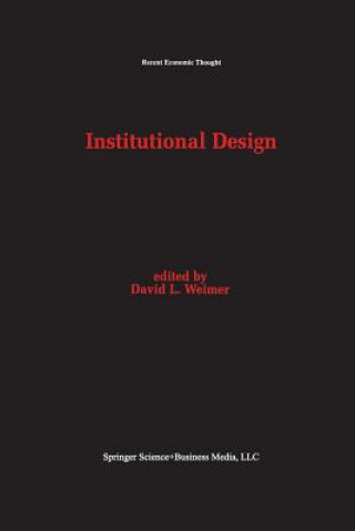 Buch Institutional Design David L. Weimer