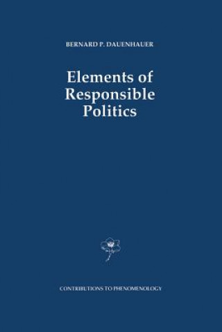 Kniha Elements of Responsible Politics B.P. Dauenhauer