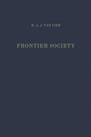 Kniha Frontier Society R.A.J. Lier