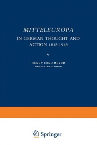 Książka Mitteleuropa Henry Cord Meyer