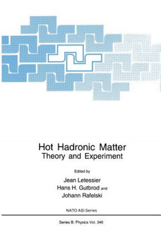 Kniha Hot Hadronic Matter Jean Letessier