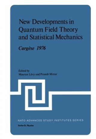 Libro New Developments in Quantum Field Theory and Statistical Mechanics Cargese 1976 M. Levy