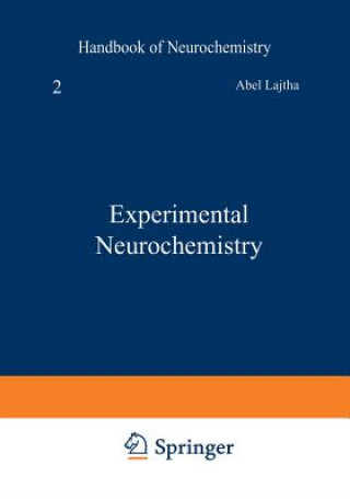 Carte Experimental Neurochemistry Abel Lajtha