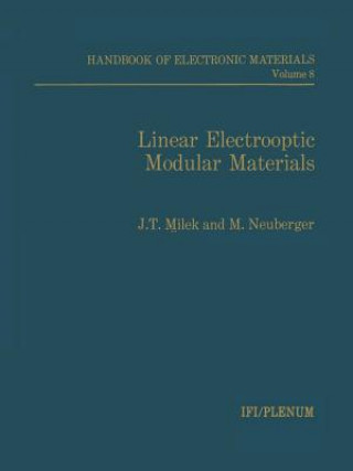 Kniha Linear Electrooptic Modular Materials J. T. Milek