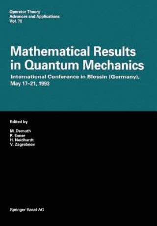 Könyv Mathematical Results in Quantum Mechanics M. Demuth