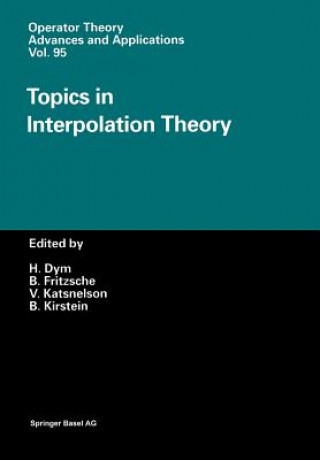 Könyv Topics in Interpolation Theory Bernd Fritzsche
