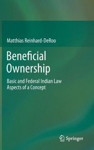 Könyv Beneficial Ownership Matthias Reinhard-DeRoo