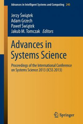 Könyv Advances in Systems Science Jerzy Swi tek