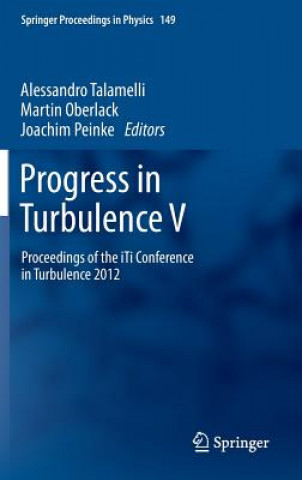 Könyv Progress in Turbulence V Alessandro Talamelli