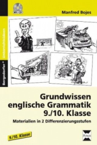 Carte Grundwissen englische Grammatik - 9./10. Klasse, m. 1 CD-ROM Manfred Bofes