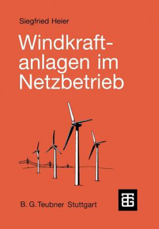 Könyv Windkraftanlagen im Netzbetrieb Siegfried Heier