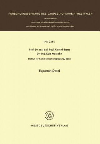 Buch Experten-Datei Paul Kevenhörster