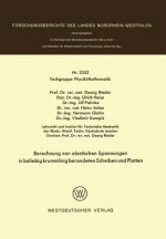 Carte Berechnung Von Elastischen Spannungen in Beliebig Krummlinig Berandeten Scheiben Und Platten Georg Rieder