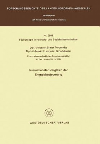 Kniha Internationaler Vergleich Der Energiebest Eurung Dieter Perdelwitz