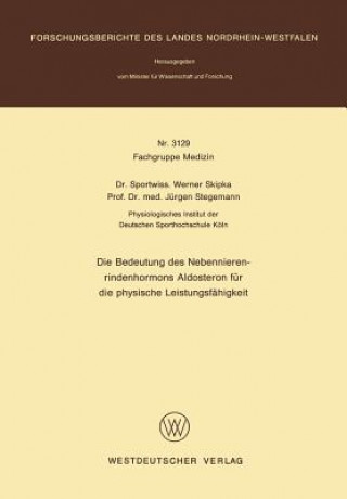 Carte Bedeutung Des Nebennieren-Rindenhormons Aldosteron Fur Die Physische Leistungsfahigkeit Werner Skipka