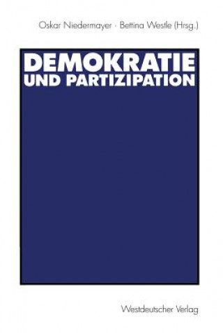 Könyv Demokratie Und Partizipation Oskar Niedermayer