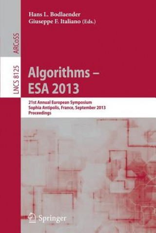 Libro Algorithms - ESA 2013 Hans L. Bodlaender