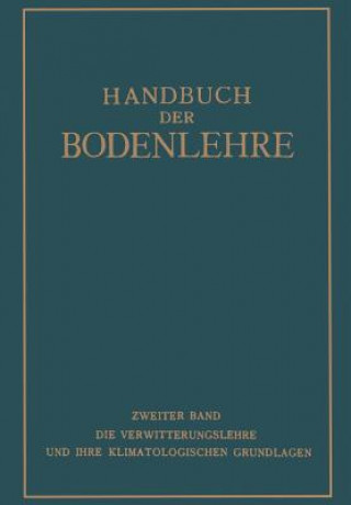 Könyv Handbuch Der Bodenlehre E. Blanck