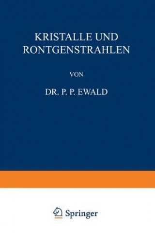 Book Kristalle Und R ntgenstrahlen P. P. Ewald