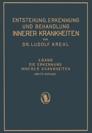 Книга Die Erkennung Innerer Krankheiten Ludolf Krehl