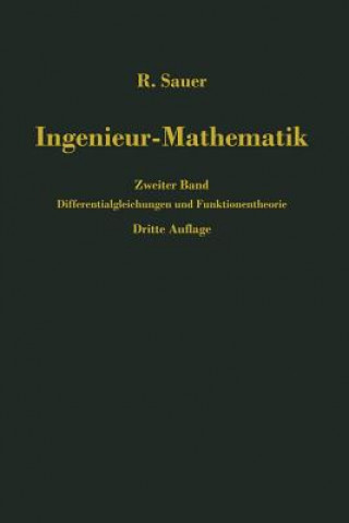 Carte Ingenieur-Mathematik Robert Sauer