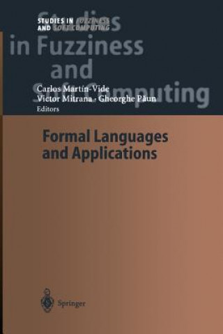 Kniha Formal Languages and Applications Carlos Martin-Vide