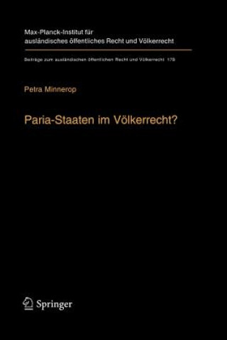 Książka Paria-Staaten Im V lkerrecht? Petra Minnerop