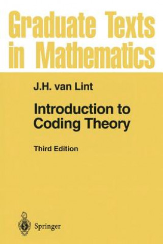 Carte Introduction to Coding Theory, 1 J.H. van Lint