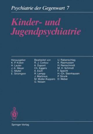 Kniha Kinder- Und Jugendpsychiatrie K.P. Kisker