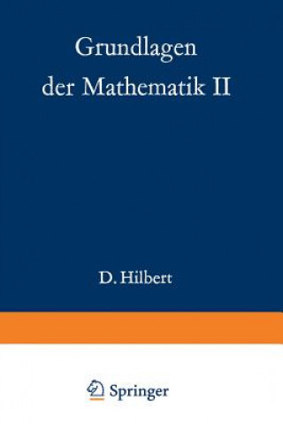 Carte Grundlagen der Mathematik II David Hilbert