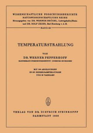 Libro Temperaturstrahlung Werner Pepperhoff