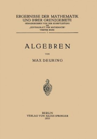 Carte Algebren Max Deuring