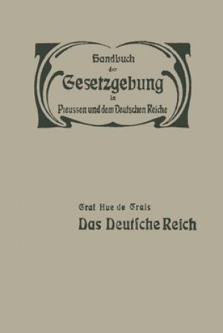 Book Das Deutsche Reich Hue de Grais