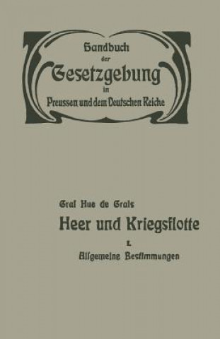 Kniha Heer Und Kriegsflotte Hue de Grais