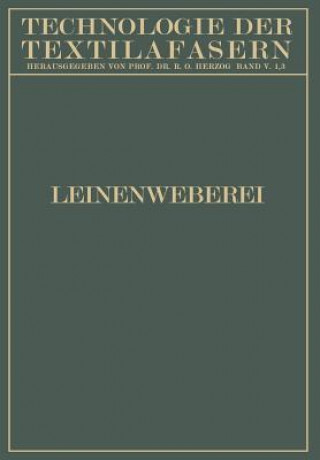 Książka Leinenweberei F. Bühring