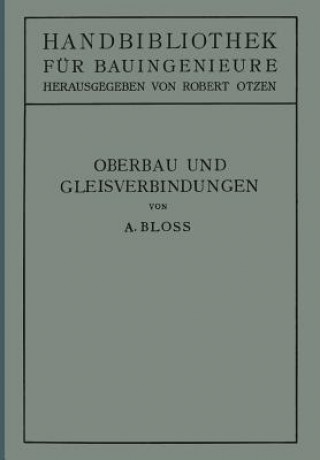 Carte Oberbau Und Gleisverbindungen Adolf Bloß